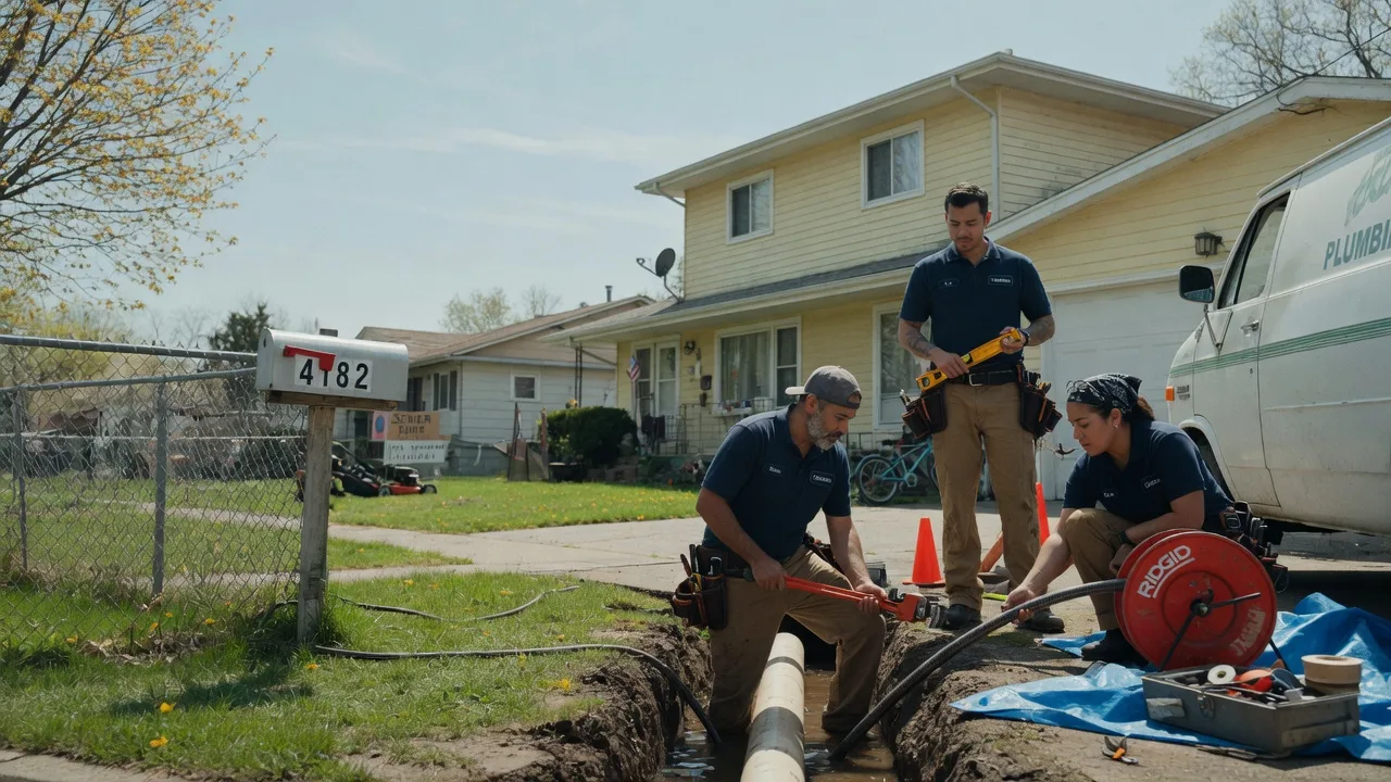 Gas Line Repair in Hertel, WI near me